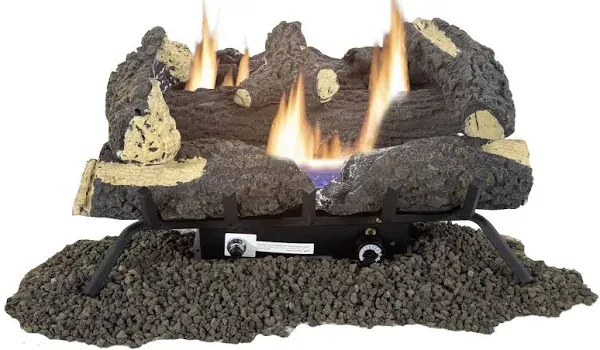 Pleasant Hearth 24" Wildwood Vent Free Gas Log Set