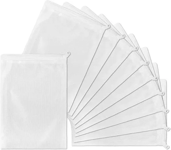 Media Bags for Aquarium - Extra Fine Mesh Bag - 10 PCS Fine Mesh Reusable Nyl...