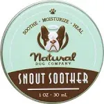 Natural Dog Company Snout Soother Dog Nose Balm Tin, 1 oz.