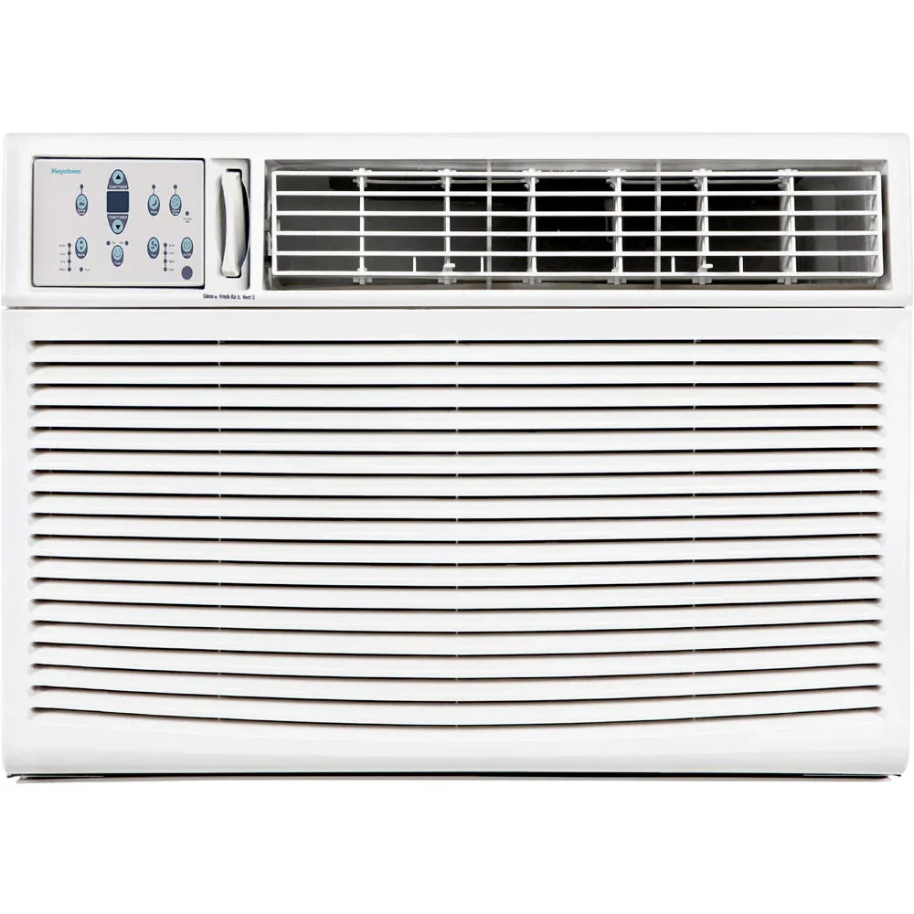 Keystone 1000-sq ft Window Air Conditioner with Heater with Remote (230-Volt, 18800-BTU) Wi-Fi enabled Lowes.com