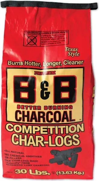 B&B Charcoal Competition Char-Logs