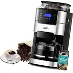 Gevi 10-Cup Programmable Grind and Brew Coffee Maker Drip Coffee