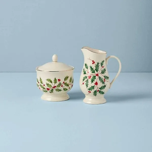 Lenox Holiday Sugar & Creamer Set