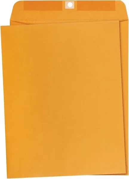 Amazon Basics 10 x 13-Inch Clasp Kraft Envelopes