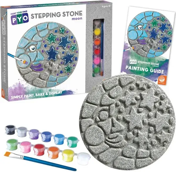 MindWare Paint Your Own Stepping Stone Moon