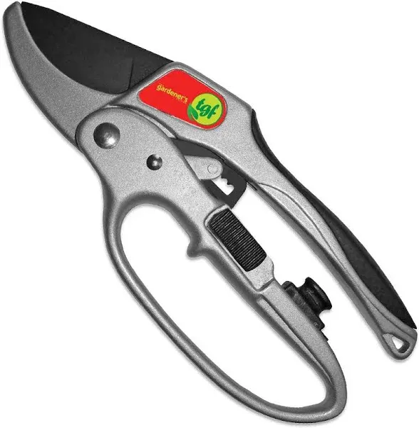 Ratchet Pruning Shears Gardening Tool – Anvil Pruner Garden Shears with Assis...