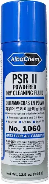 Albachem PSR II Powdered Dry Cleaning Fluid