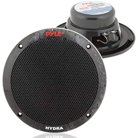 Pyle 6.5in 2-Way Dual Cone Marine Speakers 400w PLMR605B