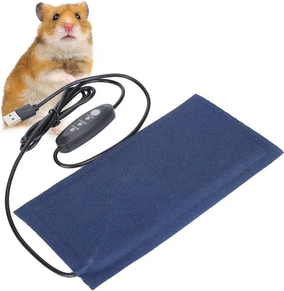 Reptile Heating Pad, USB Reptile Heat Pad with 3 Level Adjustable Function US...