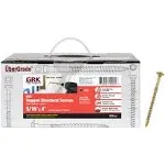 GRK Fasteners - 10225 - RSS No. 20 x 4 in. L Star Round Head Construction Screws - 400/Pack