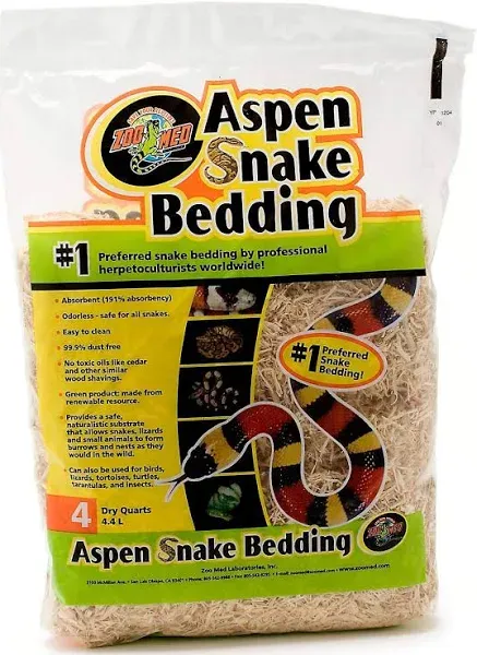 Zoo Med Aspen Snake Bedding (24 qt)