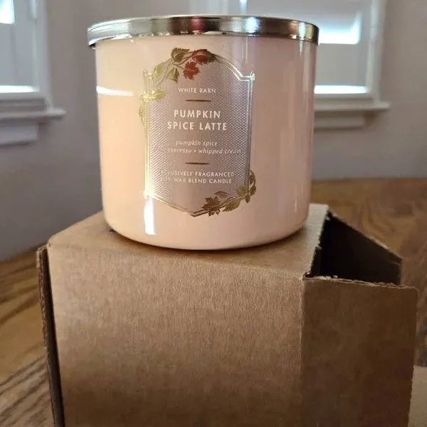 Bath & Body Works Pumpkin Spice Latte 3-Wick Candle