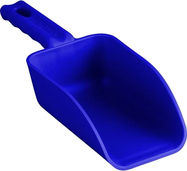 Vikan Remco 63008 Color-Coded Plastic Hand Scoop - BPA-Free Food-Safe Kitchen Utensils, Restaurant and Food Service Supplies, 16 oz, Purple