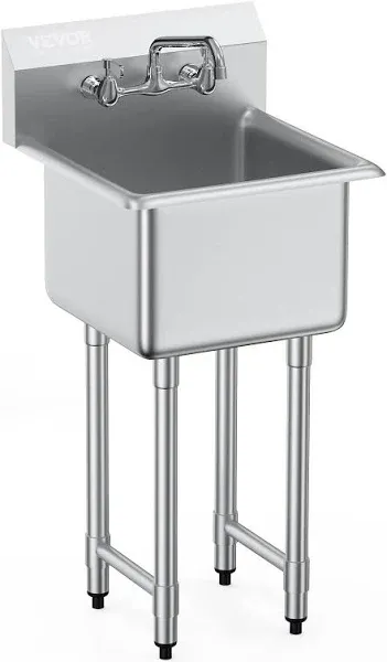 VEVOR Stainless Steel Prep & Utility Sink