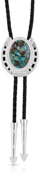 Montana Silversmiths The Pioneer's Turquoise Bolo Tie