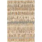 Paint Chip Natural Hand Micro Hooked Wool Rug