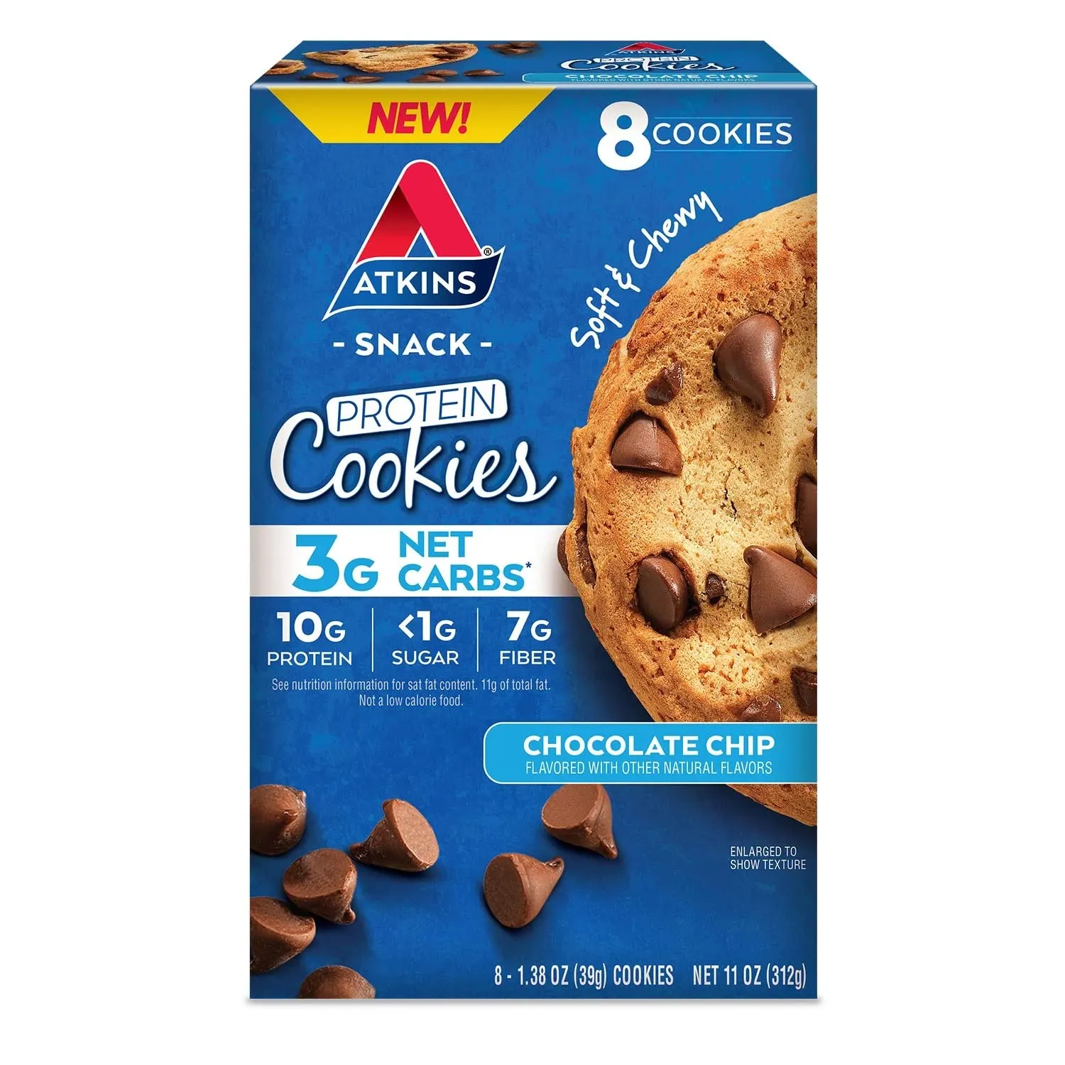 Atkins Chocolate Chip Protein Cookies