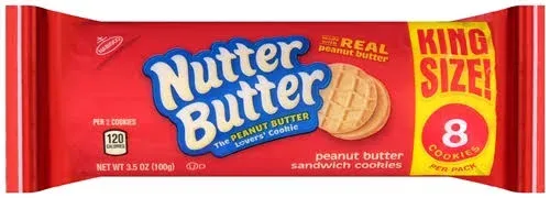 Nutter Butter Cookies Sandwich Peanut Butter