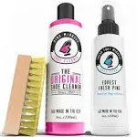 Shoe Cleaner and Fresh Foot Shoe Deodorizer Spray 4 oz.Bundle for Cleaining S...