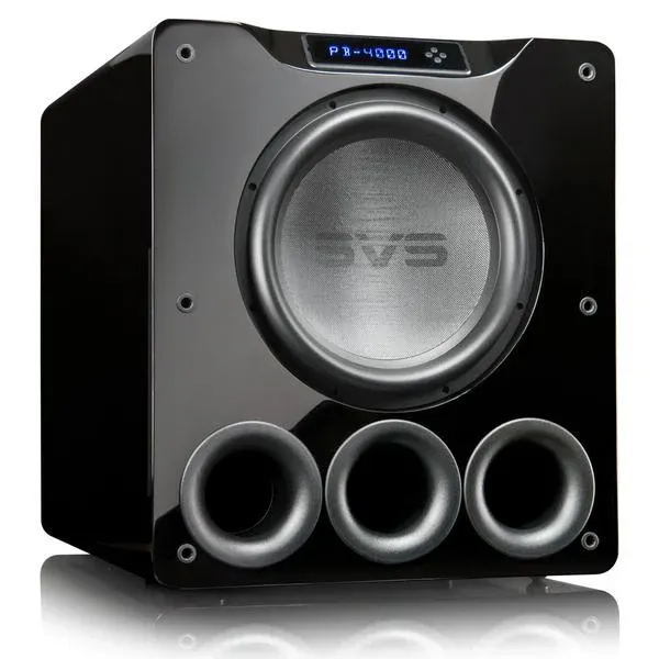 SVS PB-4000 Subwoofer - Black Ash - Dreamedia AV