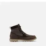 Sorel Men's Carson Moc WP Boot - 10.5 - Blackened Brown / Khaki II