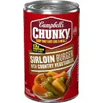 Campbell's Chunky Sirloin Burger With Country Vegetables Soup (1.18 lbs)