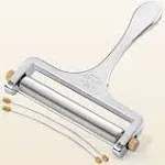 Zulay Kitchen Cheese Slicer with Adjustable Thickness - Silver