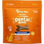 Zesty Paws Dental Bones for Large Dogs - Fights Tartar Plaque - Gum, Teeth Bone Health - Cinnamon for Dog Breath - Immune, Joint