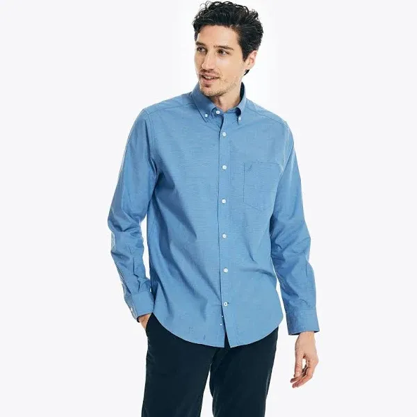 Classic Fit Wrinkle-Resistant Deck Shirt