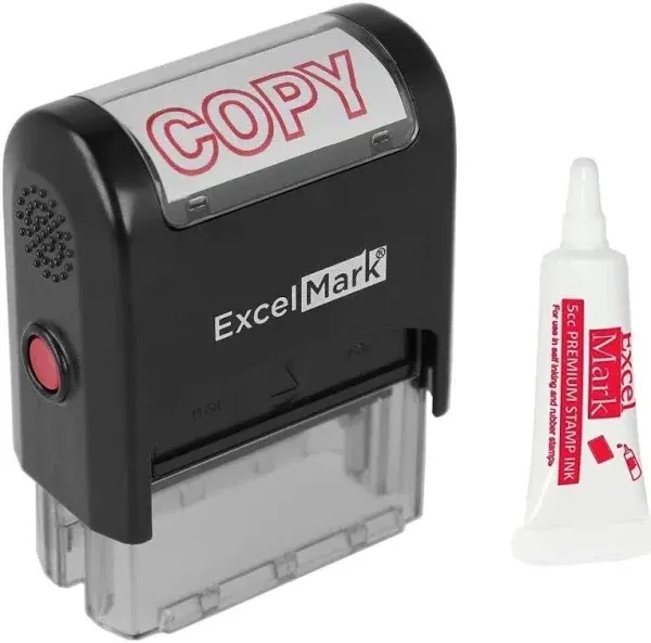 ExcelMark Self Inking Rubber Stamp