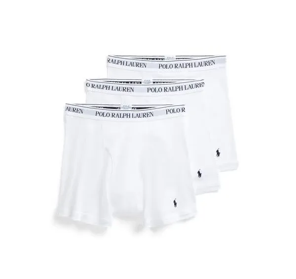 NIB Ralph Lauren Polo 3 Pack Boxer Briefs Size 4X (54-56)