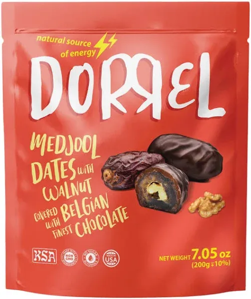 Dorrel Dark Chocolate Covered Medjool with Walnut