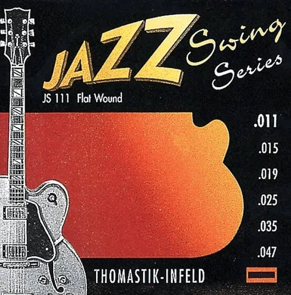 Thomastik-Infeld JS111 Jazz Swing Flatwound Electric Guitar Strings