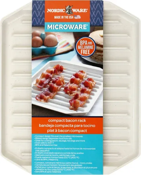 Nordic Ware Compact Microwave Bacon Rack