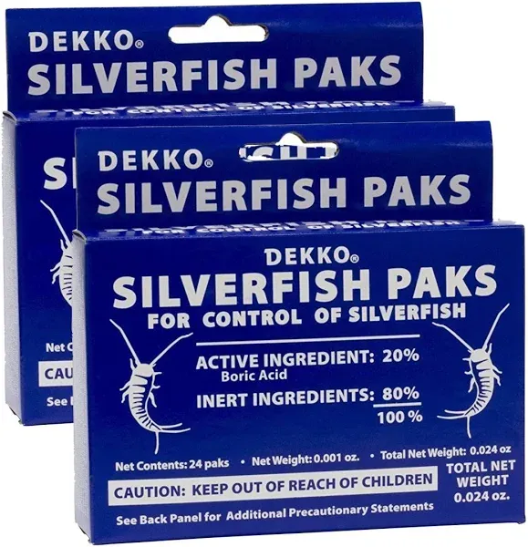 Silverfish Paks DEK1002 (Pack of 2)