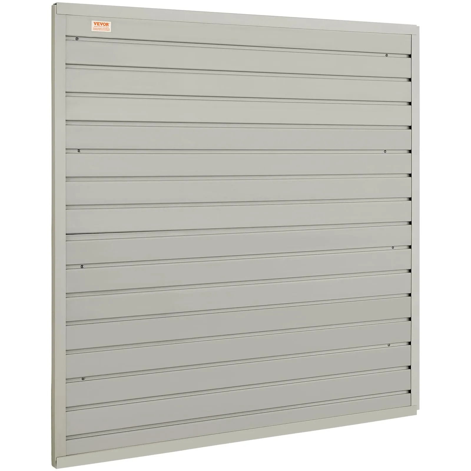 VEVOR Slatwall Panels Garage Storage Panel Organizer 1&#039; H x 4&#039; W Gray Set of 8