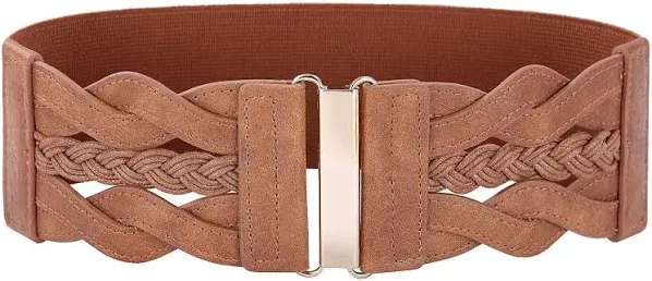 Grace Karin Women's Elastic Wide Belt