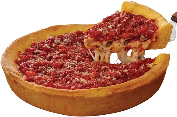 The Original Gino's East of Chicago Deep Dish Pizza 7 Pack (Sausage)