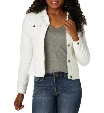 Juniors Small White Lee’s Jean Jacket