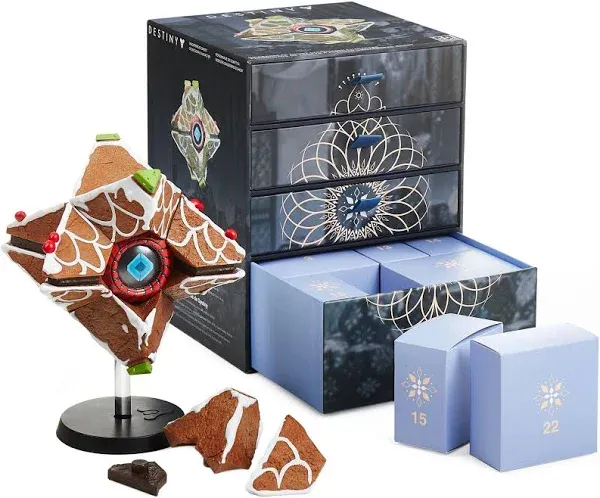 CC Countdown Characters by Numskull 2023 Destiny Gingerbread Ghost Shell Collect