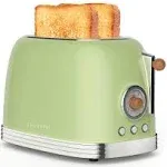 CROWNFUL 2-Slice Toaster (Certified Refurbished) Green