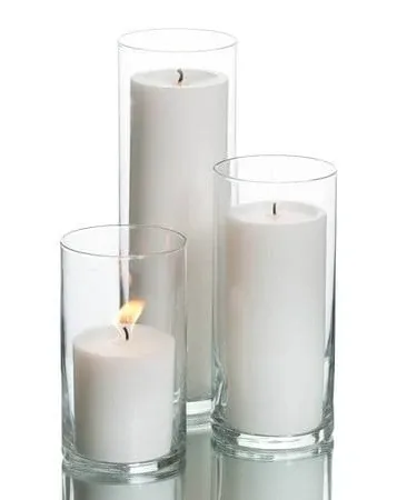 Richland Pillar Candles & Eastland Cylinder Holders