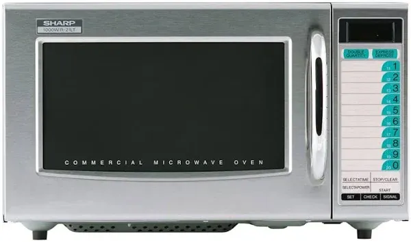 Sharp R21LTF Medium Duty Commercial Microwave Oven 1000W