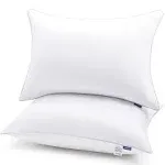 CozyLux Pillows Queen Size Set of 2, Hotel  Assorted Material Types , Sizes 