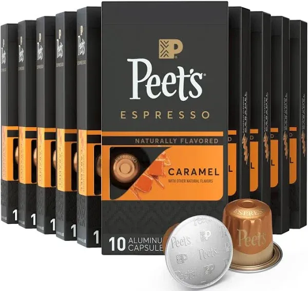 Peet's Coffee Dark Roast Espresso Capsules