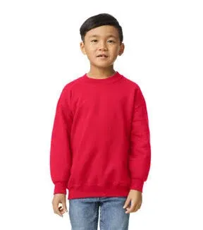 G180B Boy's Gildan Youth Heavy Blend Fleece Crew