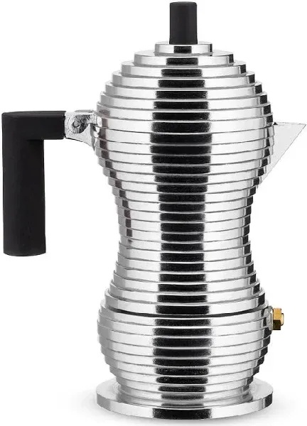 Alessi Pulcina Espresso Coffee Maker 1 Cup Black