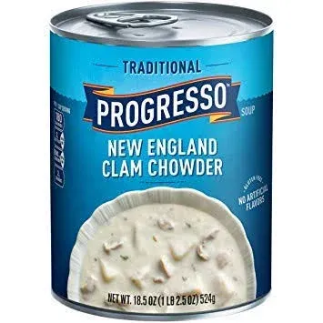 Progresso New England Clam Chowder Traditional Soup