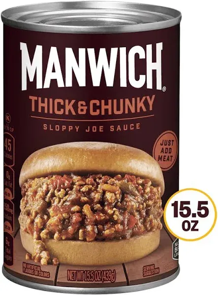 Manwich Thick & Chunky Sloppy Joe Sauce (15.5 oz)