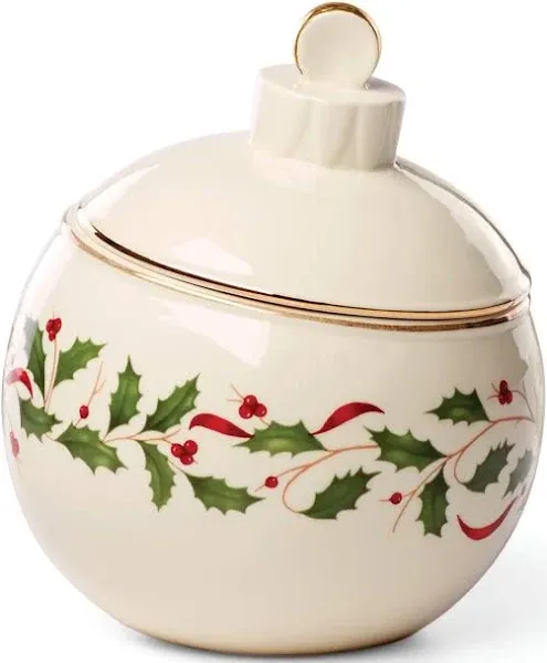 Lenox Holiday Ornament Cookie Jar